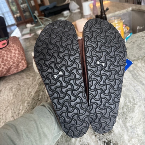 Birkenstock Arizona Leather & Shearling Sandal size EU 41 women’s 10 Men’s 8 NWT - Picture 6 of 10